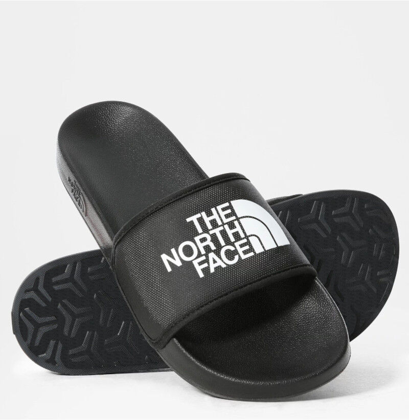 The North Face Ciabatte pantofole UOMO BASECAMP SLIDE III Nero Bianco Tpu