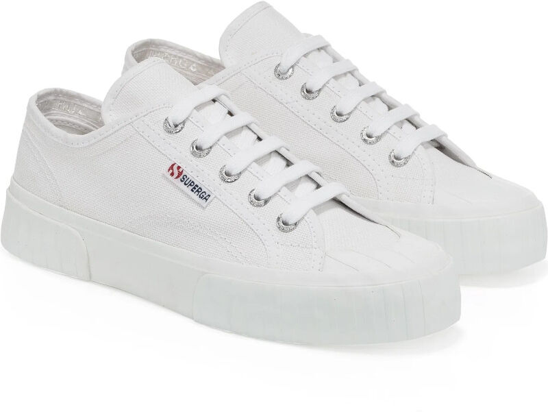 Superga Scarpe Sneakers Unisex Canvas 2630 STRIPE Bianco