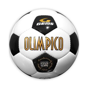 Givova Gems Pallone Calcio Bianco Nero Olimpico V
