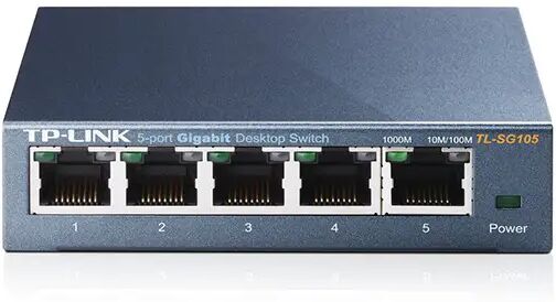 Switch Tp-Link Tl-Sg105 Desktop Switch- 5 Porte Gigabit