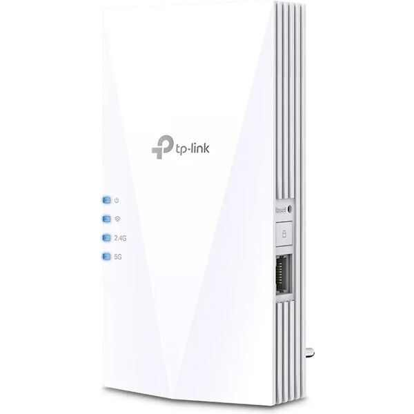 tp-link re500x wi-fi 6 range extender (repeater) ax1500 1x ge onemesh