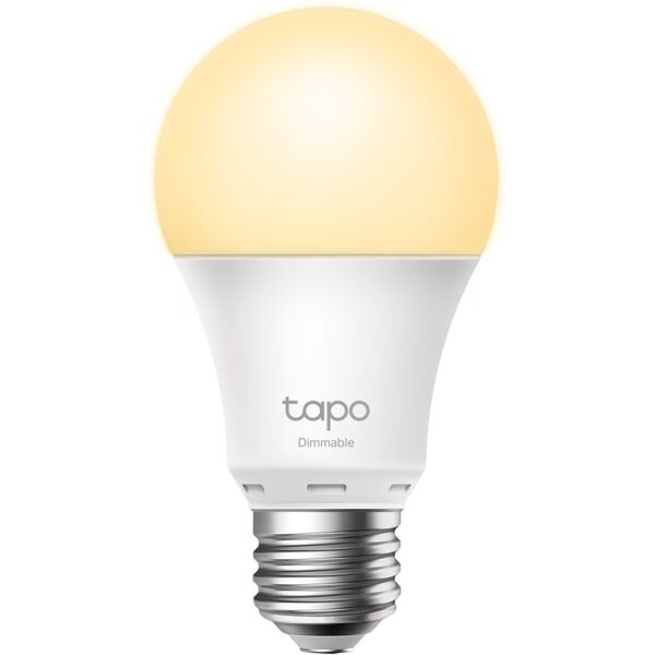 tp-link lampadina con dimmer intelligente smart wifi tapo l510e smart wi-fi light bulb, dimmable