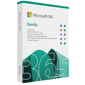 365 Family (Office 365 Family) - Licenza Microsoft