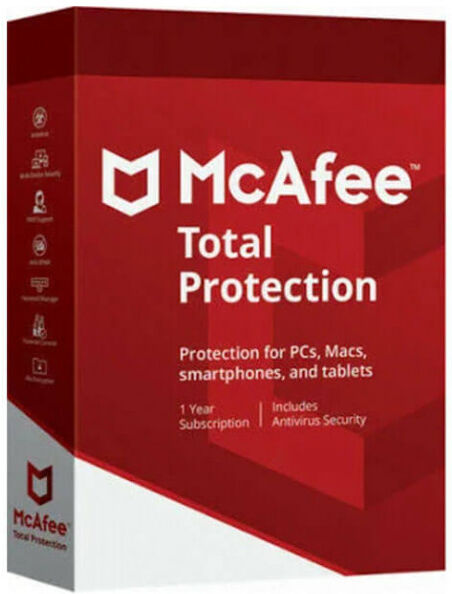 McAfee Total Protection 2024 - PC / MAC / ANDROID / IOS