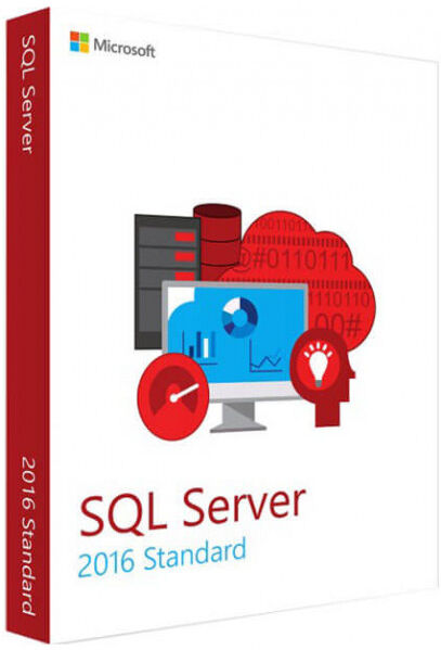 SQL Server 2016 Standard - Licenza Microsoft