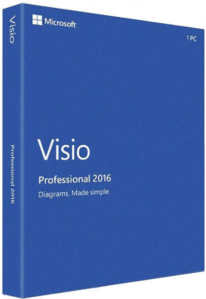 Visio 2016 Professional - Licenza Microsoft