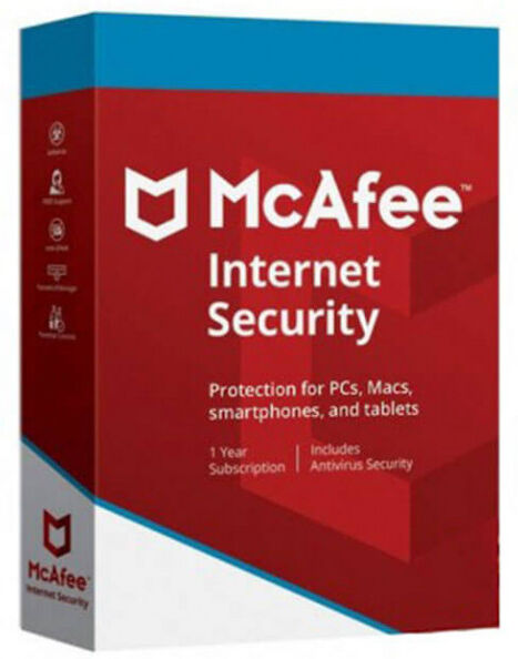 McAfee Internet Security 2024 - PC / MAC / ANDROID