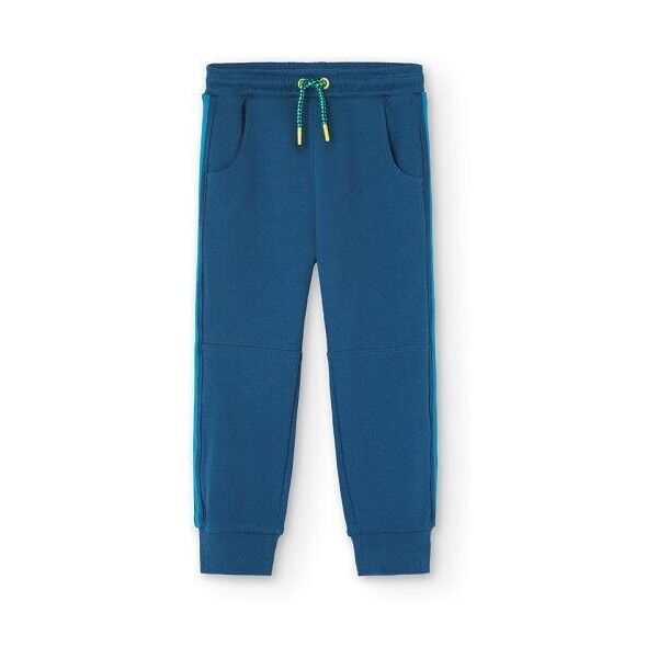 boboli pantalone tuta leggero blu indaco bambino