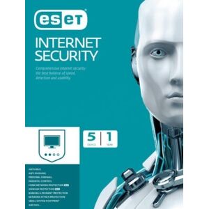 Eset Internet Security PC MAC 5 Dispositivi 1 Anno