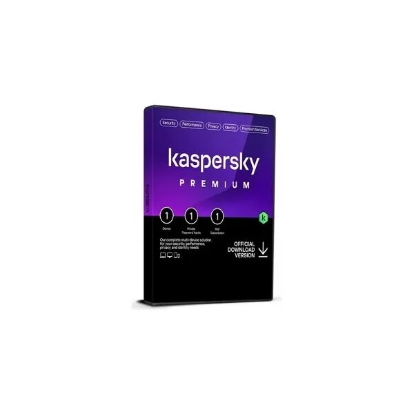 kaspersky premium pc mac 1 dispositivo 1 anno