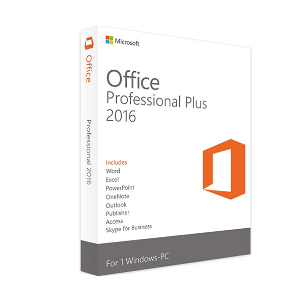 microsoft office 2016 32/64-bit professional plus esd 5 dispositivi a vita