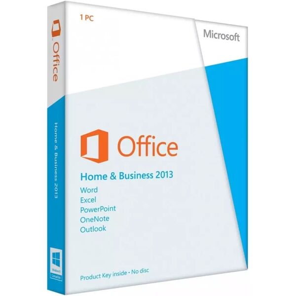 microsoft office 2013 home & business esd a vita