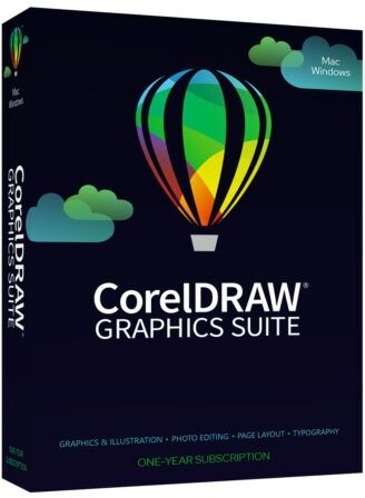 COREL DRAW Graphics SUITE 2023 a VITA