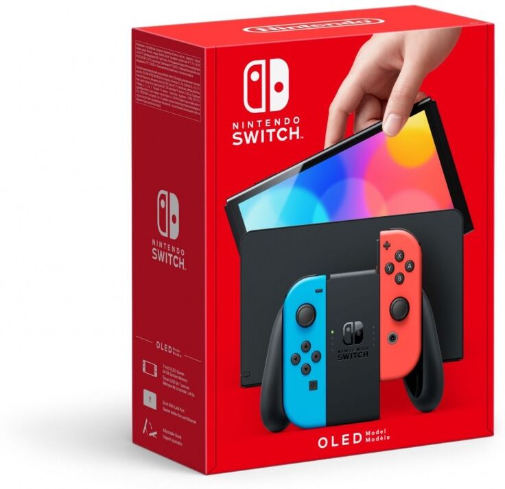 Nintendo Switch Oled Rosso/Blue Europa