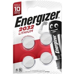 Energizer - Batteria Litio A Tasto Cr2032 3v 4 Unit