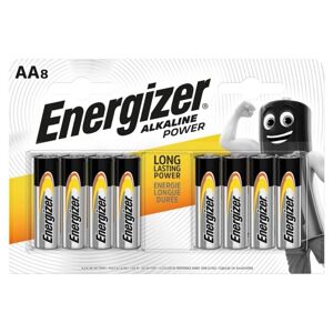 Energizer - Power Batteria Alcalina Aa Lr6 8 Unit