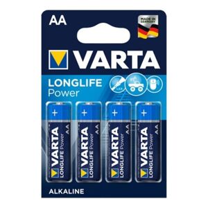 Varta - Longlife Power Batteria Alcalina Aa Lr6 4 Unità