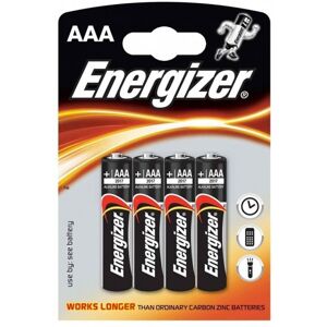 Energizer - Batteria Alcalina Aaa Lr03 *4