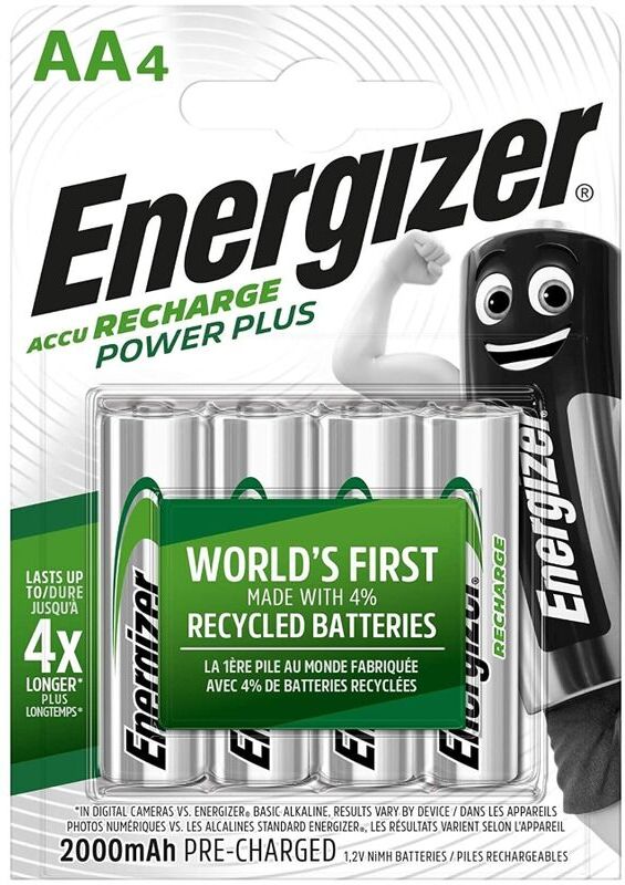 Energizer - Batterie Ricaricabili Aa4 Blister 4