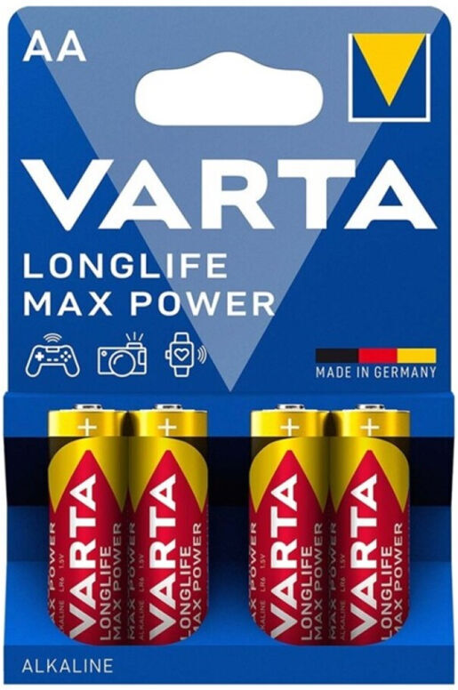 Varta - Batteria Alcaline Max Power Aa Lr6 4 Unità