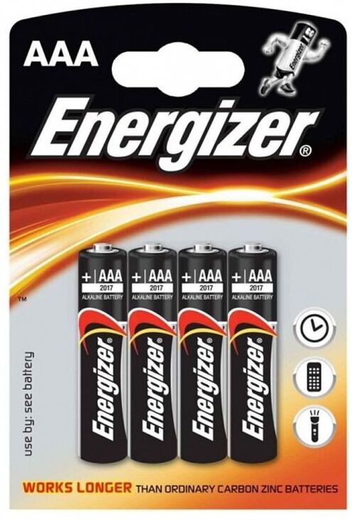 Energizer - Batteria Alcalina Aaa Lr03 *4