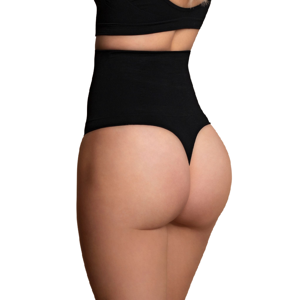 Bye Bra - Underwear Bye-Bra - Faja Senza Cuciture Stile Perizoma Nero Misurare Xxl