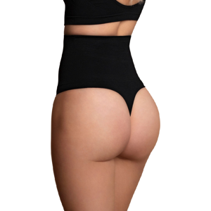 Bye Bra - Underwear Bye-Bra - Faja Senza Cuciture Stile Perizoma Nero Misurare S