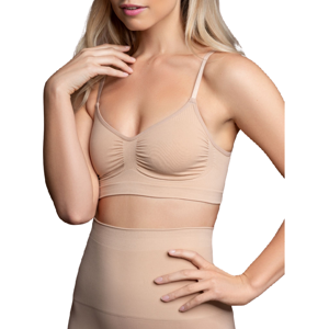 Bye Bra - Bras Bye-Bra - Medium Control Reggiseno Senza Cuciture Beige Misurare S