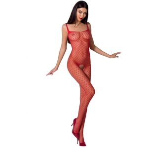 Passion Woman Passion - Woman Bs071 Bodystocking Rosso Taglia Unica