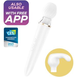 Satisfyer Wand Satisfyer - App Double Wander Bianco