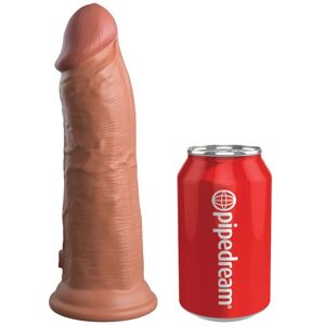 King Cock - Elite Dildo Realistico In Silicone 20.3 Cm Caramel