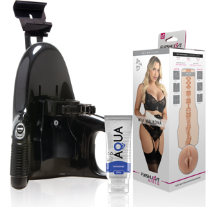 Fleshlight Girls Fleshlight - Mia Malkova Vagina Lvl Up + Lancio Universale + Lubrificante Aqua Qualità 50 Ml