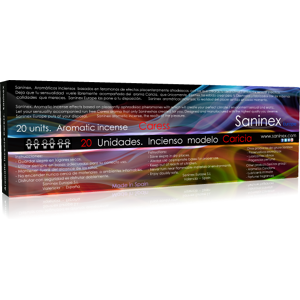 Saninex Fragance - Incenso Aromatico Saninex Caricia 20 Bastoni