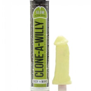 Clona-Willy Clone A Willy - Clonatore Del Pene Willy Luminescente Verde Con Vibratore
