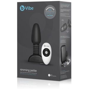 Vibe - Rimming Telecomando Plug Anale Petite Nero