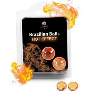 Secretplay Cosmetic Secretplay - Palline Brasiliane Effetto Riscaldante 2 Unità