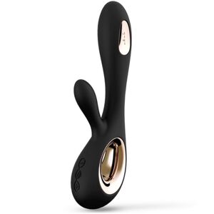 Lelo - Vibratore Soraya Wave Coniglio Nero