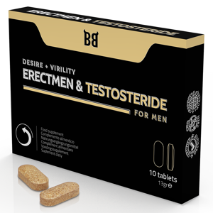 Bull - Potenza Erectmen E Testosteride E Testosterone Per Uomini 10 Capsule