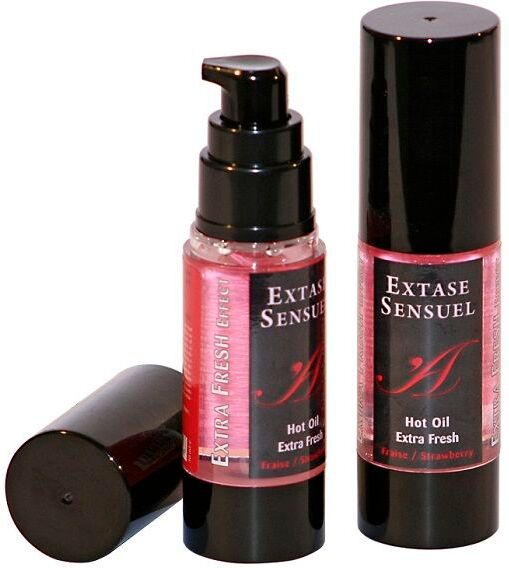 Extase Sensual - Olio Da Massaggio Con Effetto Fragola Extra Fresco 30 Ml