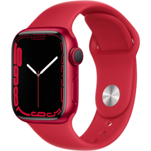 Apple Watch Series 7 GPS 41mm alluminio (PRODUCT)RED con cinturino Sport (PRODUCT)RED Usato Grado B