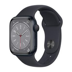 Apple Watch Serie 8 GPS + Cellular 45mm alluminio mezzanotte con cinturino sport mezzanotte Usato Grado A