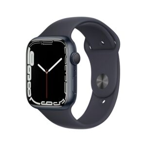 Apple Watch Series 7 GPS 45mm alluminio mezzanotte con cinturino Sport mezzanotte Usato Grado A
