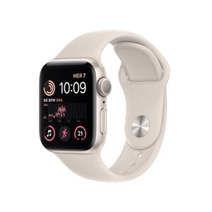 Apple Watch SE 2a gen. GPS 40mm alluminio galassia con cinturino Sport galassia Usato Grado A