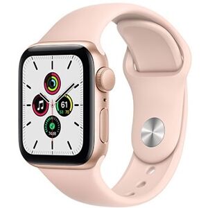 Apple Watch SE GPS 40mm alluminio oro con cinturino Sport rosa sabbia Usato Grado B