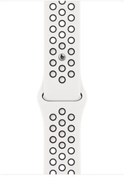 Apple Cinturino Nike Sport bianco ghiaccio per cassa Watch da 42/44/45mm Usato Grado A