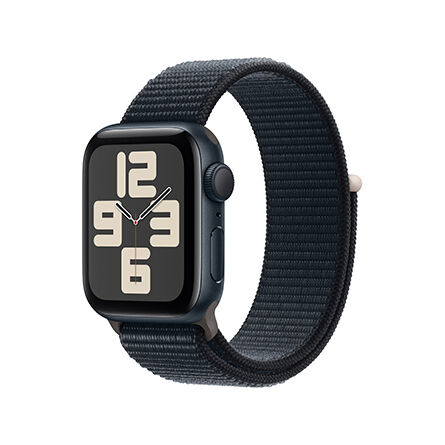 Apple Watch SE 2a Gen. GPS 40mm alluminio mezzanotte con cinturino tessuto nero Usato Grado A