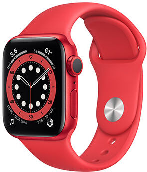 Apple Watch Series 6 GPS 40mm alluminio (PRODUCT)RED con cinturino Sport (PRODUCT)RED Usato Grado A