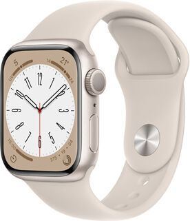 Apple Watch Series 8 GPS 41mm alluminio galassia con cinturino Sport galassia Usato Grado B