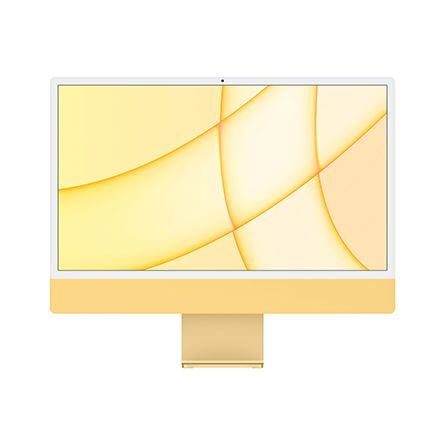 Apple iMac Retina 4,5K 24'' Chip M1 / CPU 8‑core / GPU 8‑core / 8GB / 1TB SSD giallo Usato Grado A