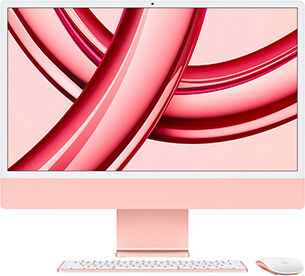 Apple iMac 24'' Retina 4,5K M3/CPU 8‑core/GPU 10‑core/8GB/1TB/ITA Rosa Usato Grado A